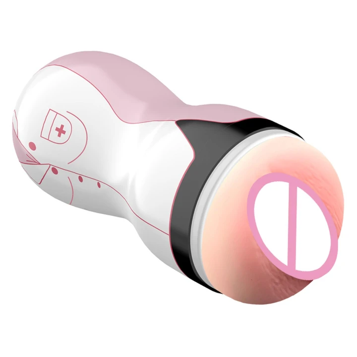 Masturbator CyberSkin® 17 cm, wodoodporny, teksturowany tunel masujący