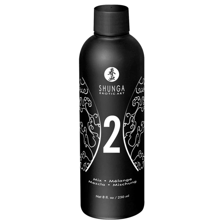 Żel do masażu - Shunga Oriental Body Slide, Zestaw z 2 butelkami, Aromat Truskawki i Wina