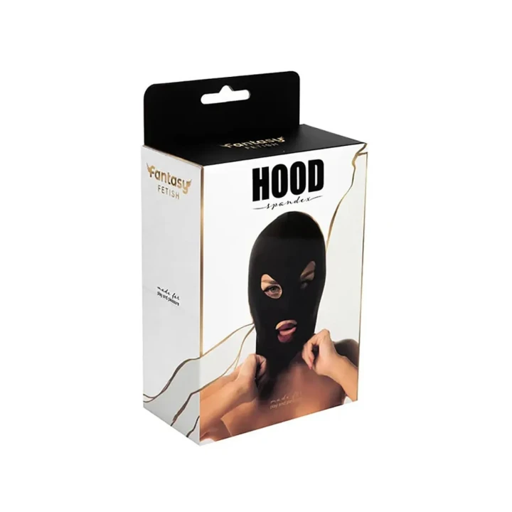 Hood spandex unisex - elastyczny, dopasowujący się, lekki, czarny