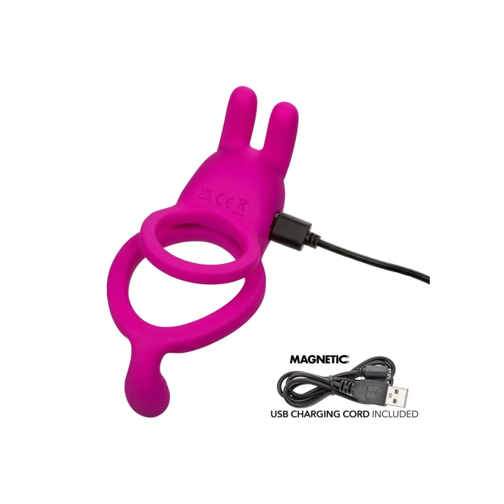 Pierścień intymny Closer Rechargeable - zasilany, wodoodporny, 10 trybów wibracji, 3,8 cm