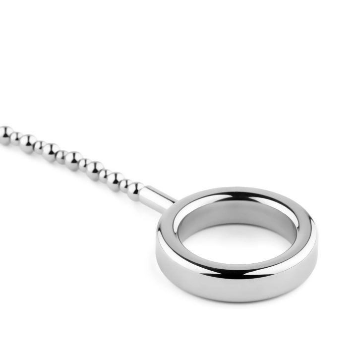 Korek analny – seria Metal Elegance, stal nierdzewna, 3 wymienne końcówki (2,7/3,5/4 cm)