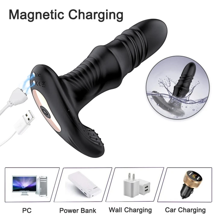 Masażer prostaty Lovesecret LS03 – 3,4 cm, wodoodporny, aplikacja sterująca