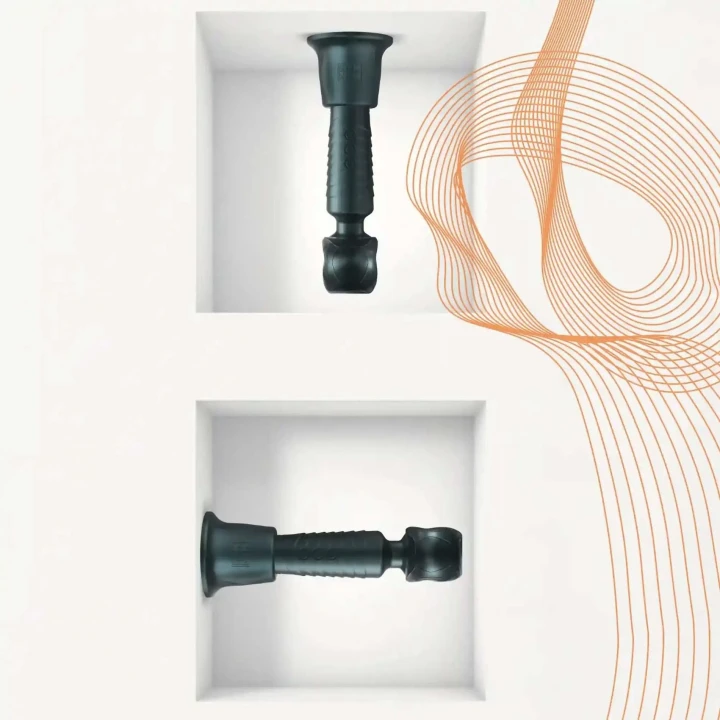 Uchwyt do masażera wand Holden — silikonowy, przyssawka, IPX7, średnica 2–4,5 cm