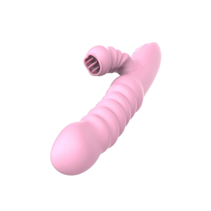 Stymulator łechtaczki - Futurystyczny, silikonowy, 20 trybów wibracji, 3 prędkości ruchu