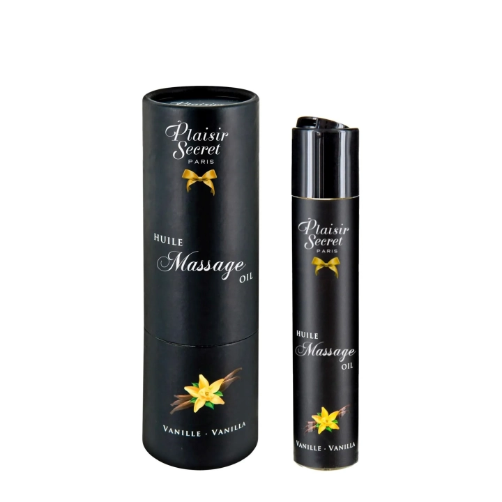 Olejek do masażu Plaisir Secret Wanilia 59ml - Luksusowa formuła, Zmysłowy zapach, Pielęgnacja skóry