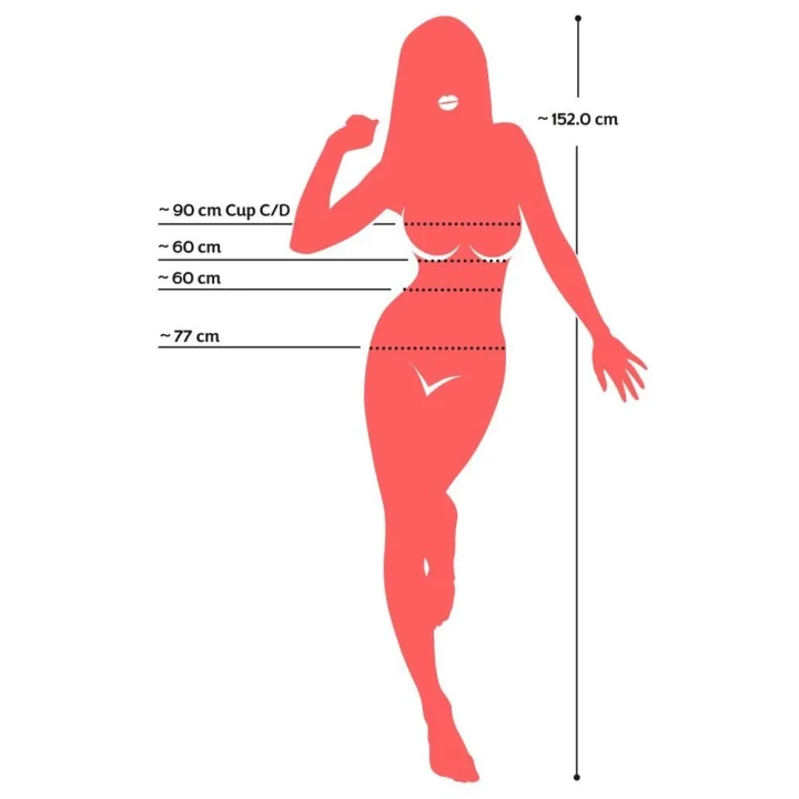 Lalka seksowna Yuki, You2Toys, 152 cm, PVC, duże piersi