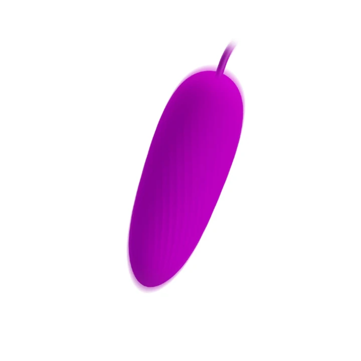 Jajko wibracyjne PRETTY LOVE - silikonowe, ze zmienną prędkością i funkcją pchającą