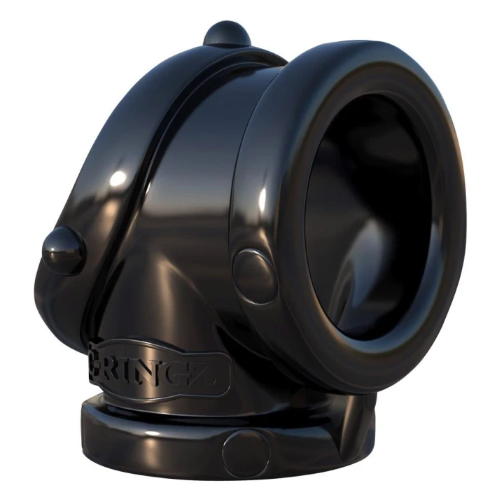 Pierścień penisa z pierścieniem jąder Rock Hard, TPR, trwałość 7 cm, elastyczny