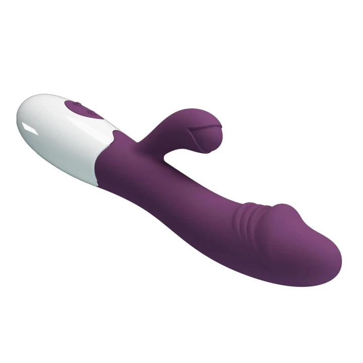 Wibrator króliczek PRETTY LOVE – ABS/Silikon, 30 funkcji wibracji, regulacja intensywności