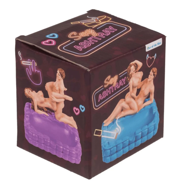 Popielniczka Erotyczna - Miks Wzorów, Solidny Materiał, Estetyczne Opakowanie