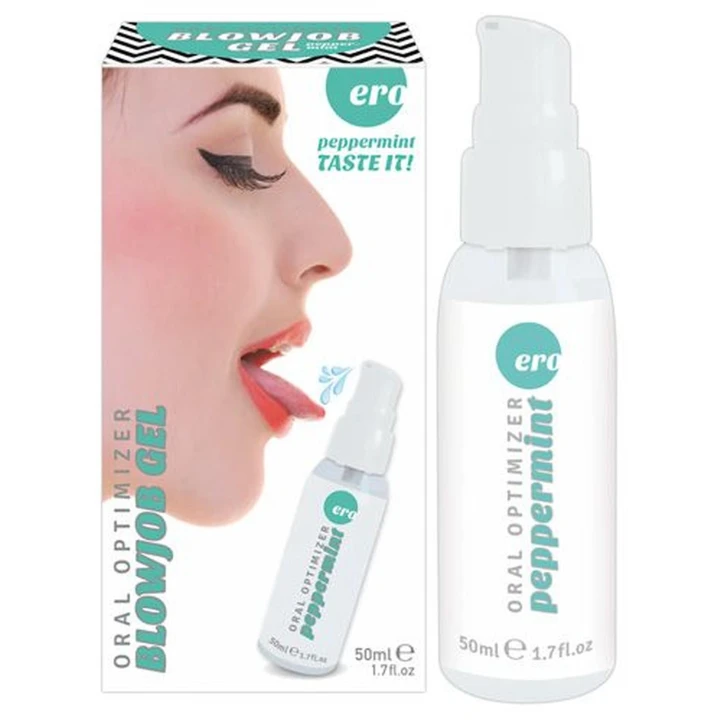 Żel do seksu oralnego Peppermint 50ml - smak miętowy, efekt stymulujący, jadalny