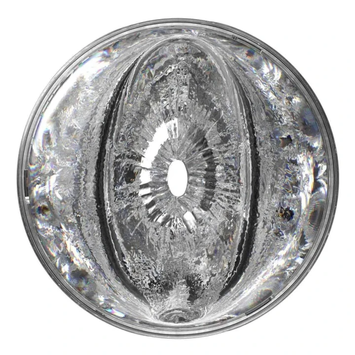 Masturbator Quickshot Fleshlight Mia Malkova – przezroczysty, 2 wejścia, 11,2 cm