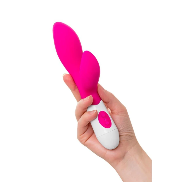 Stymulator łechtaczkowy A-TOYS Lilu, silikonowy, 20 cm, 10 trybów wibracji