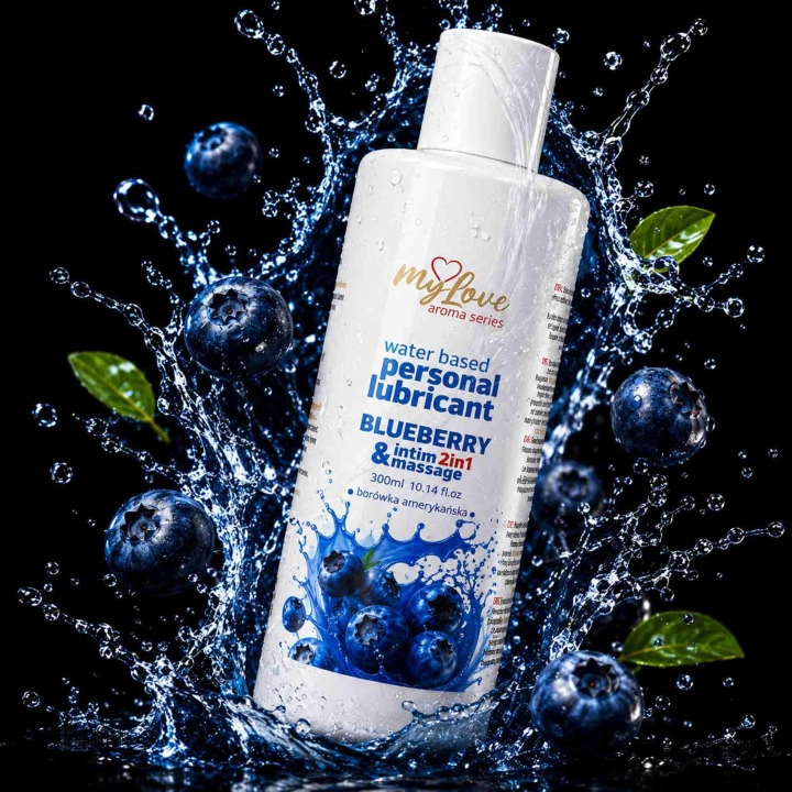 Żel intymny i do masażu 2w1 MyLove Aroma Series Borówka 300 ml