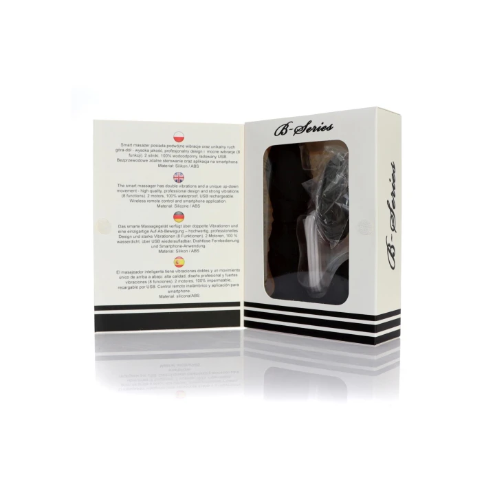 Masażer intymny Smart VibraPro - 8 funkcji, podwójne wibracje, zdalne sterowanie APP