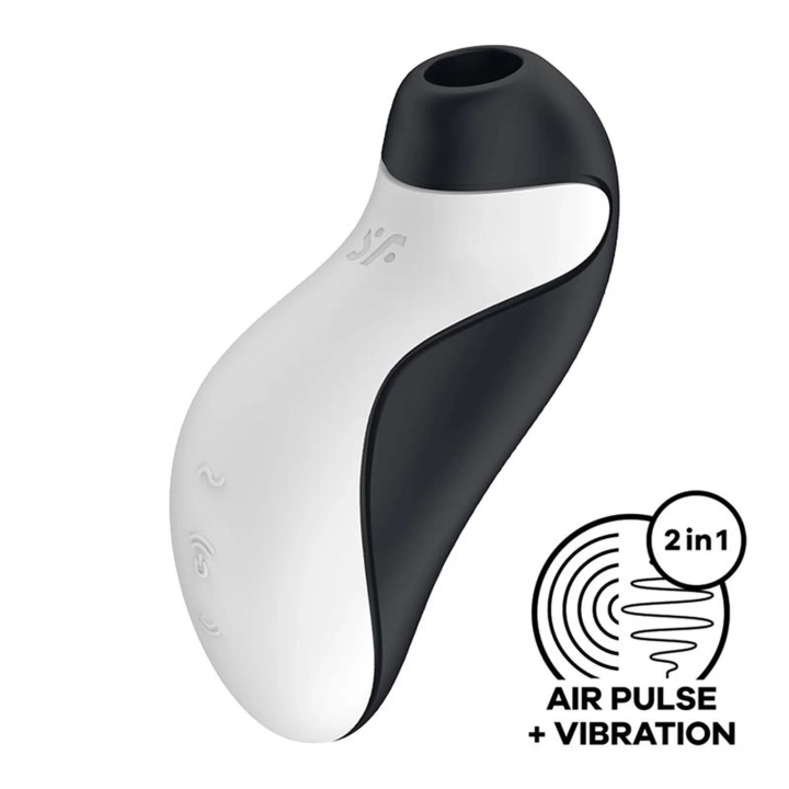 Stymulator łechtaczki Satisfyer Orca – podwójna stymulacja, dwie niezależne siły, wodoodporny