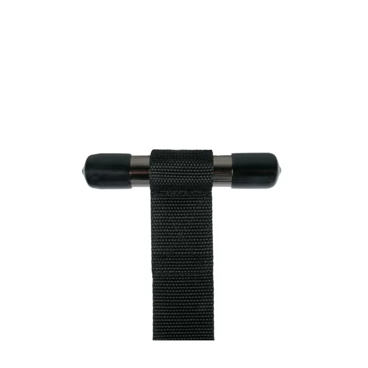 Kajdanki do Niewoli - Skórzane, Regulowane, Zakładane na Drzwi, 839g