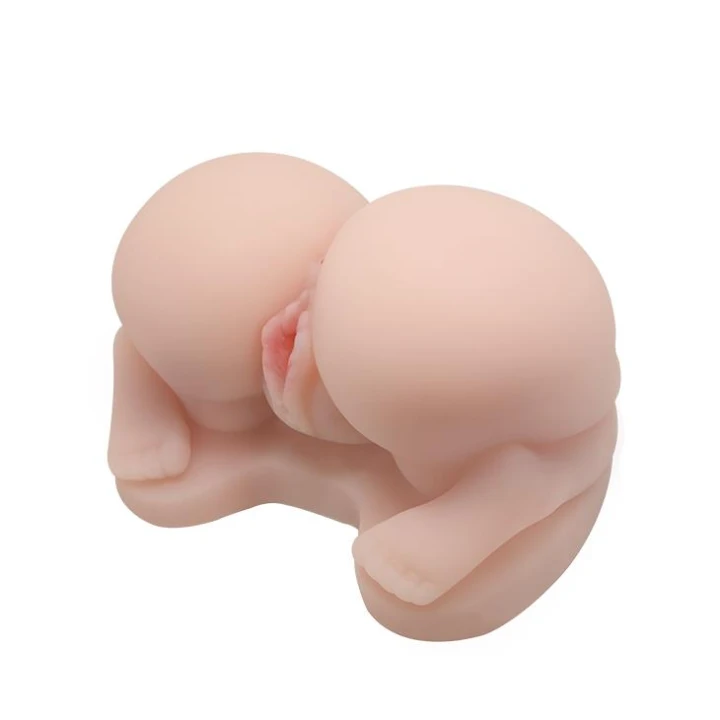 Wibrator podwójny BAILE z realistyczną strukturą, wibrujące jaja, sterowanie wieloma prędkościami