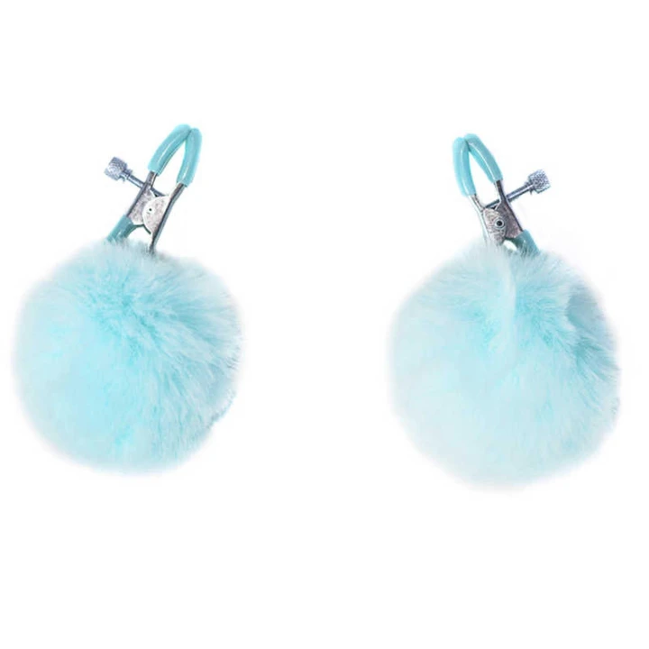 Zaciski na sutki Party Hard - Regulowane, Metalowe, Z Białymi Zawieszkami