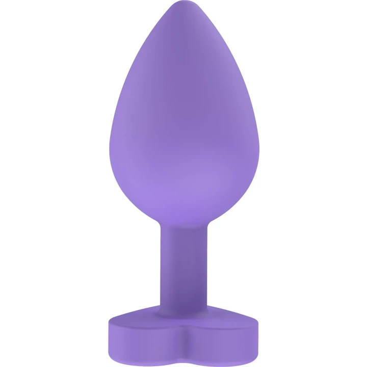 Zestaw korków analnych ToyJoy Booty Sweethearts - silikon, 8.5 cm, sercowa podstawa