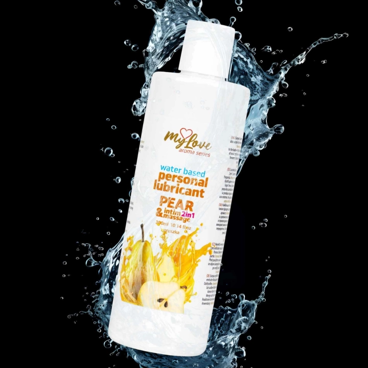 Żel intymny i do masażu MyLove Aroma Series 2w1 Gruszka 300 ml