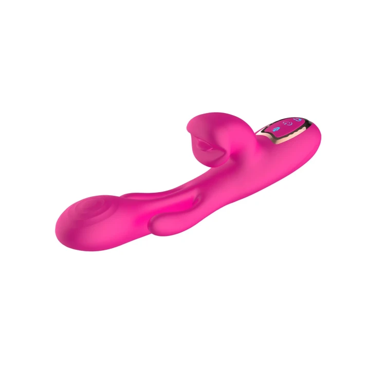 Masażer wibracyjny Towos, 10 trybów wibracji i ruchu, silikon medyczny