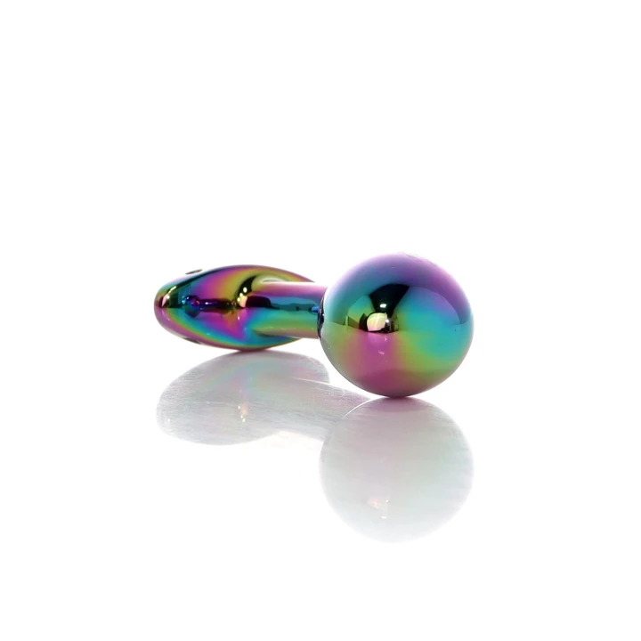 Korek analny Ekskluzywna Biżuteria, Stal nierdzewna, 7.5 cm, Gładki, Ergonomiczny