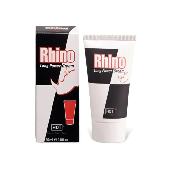 Preparat do przedłużania stosunku RHINO Long Power Cream 30ml - znieczulający, efektywny