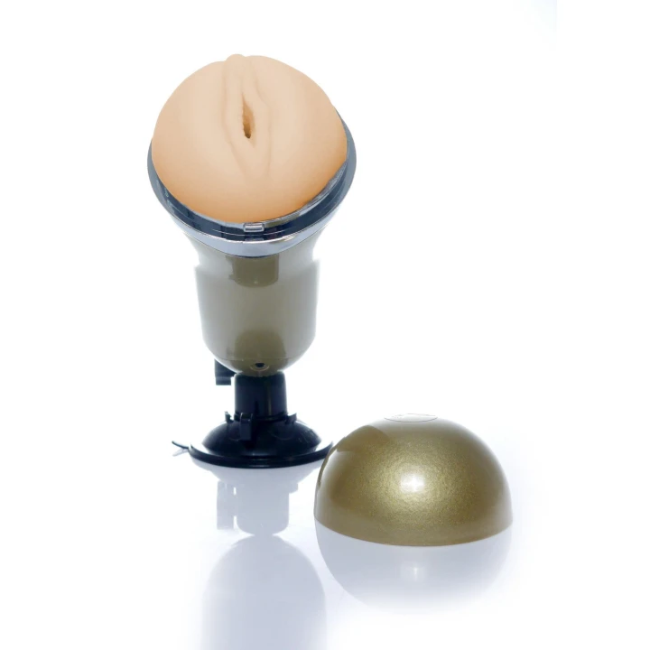 Masturbator – Vagina Delight, 9 funkcji wibracji, 27,5 cm, TPE/ABS