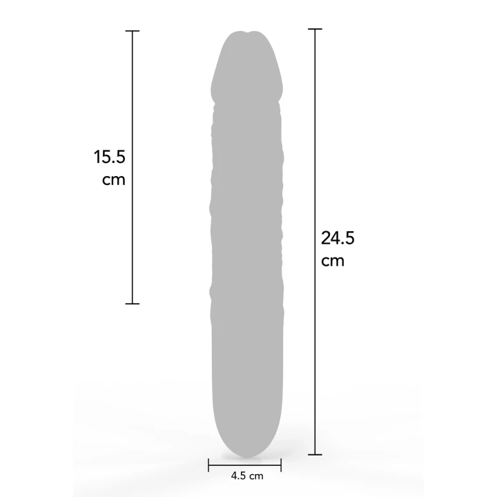 Wibrator analny HIDDEN DESIRE EXTREME, silikonowy, 12 trybów, IPX7, 24,5 cm