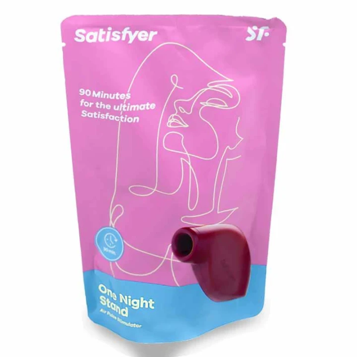 Stymulator łechtaczki Satisfyer One Night Stand - 4 programy, dyskretne pulsacje, higieniczny design