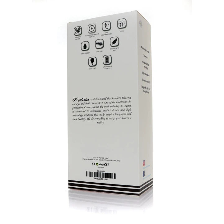 Masażer ultra mocny, medyczny silikon, 10 funkcji, 5 prędkości, wodoodporny