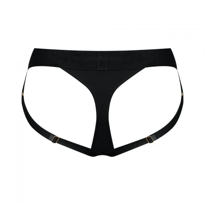 Uprząż do bielizny - Heroine, elastyczna talia, regulowane podwiązki, rozmiar L