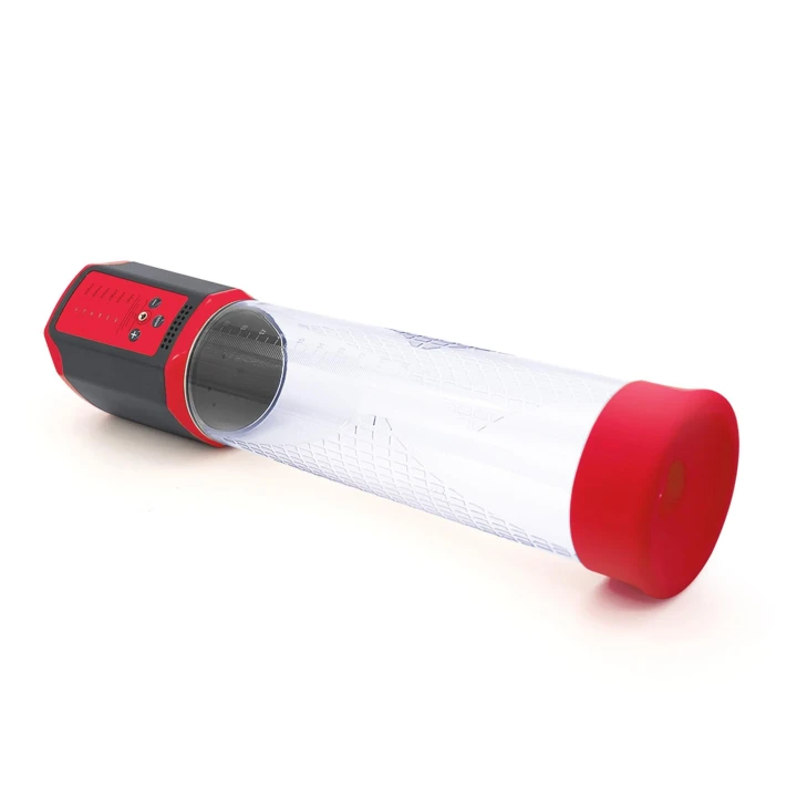 Pompka próżniowa, PASSION PUMP, 5-biegowa, silikon/ABS, 30 cm długości