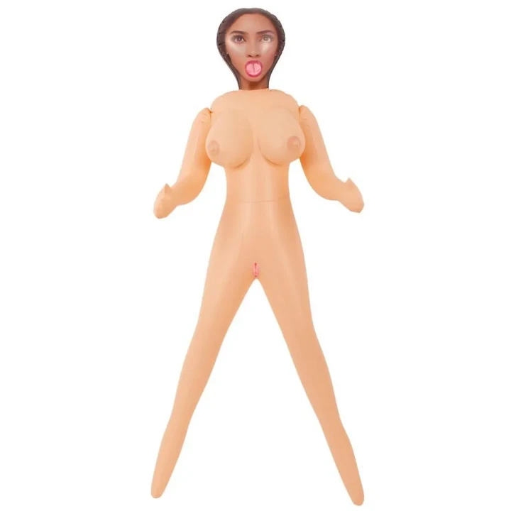 Lalka erotyczna, You2Toys Layla, 152 cm, PVC, duże biusty, 3 otwory rozkoszy