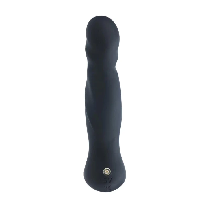 Masażer prostaty - Silikonowy, Wibracyjny, Ergonomiczny, 14,7 cm długości