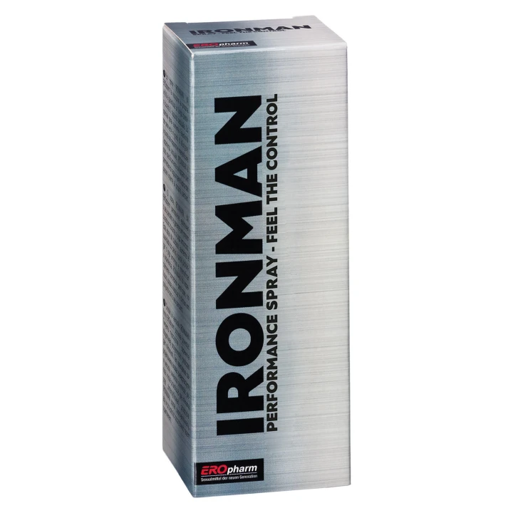 Aerozol do kontrolowania intensywności, IRONMAN, 30 ml, znieczulający spray dla mężczyzn