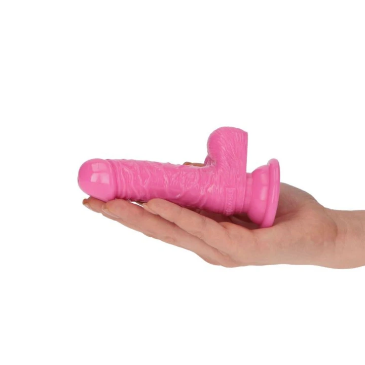 Dildo Leo Pink - Realistyczne, 10,5 cm, 2,5 cm, przyssawka, wodoodporne