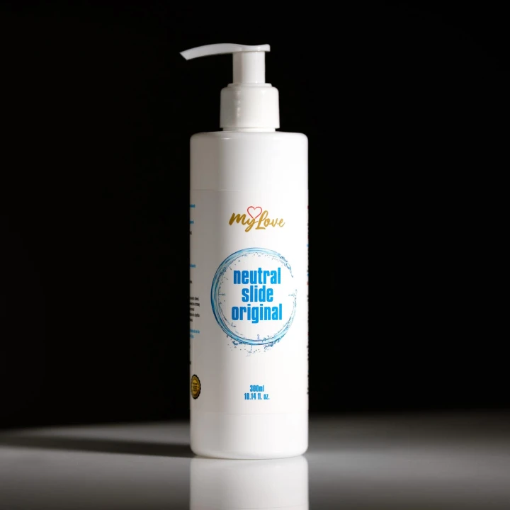 Żel intymny MyLove Neutral Slide 300 ml - bezzapachowy, długotrwały poślizg, aksamitna konsystencja