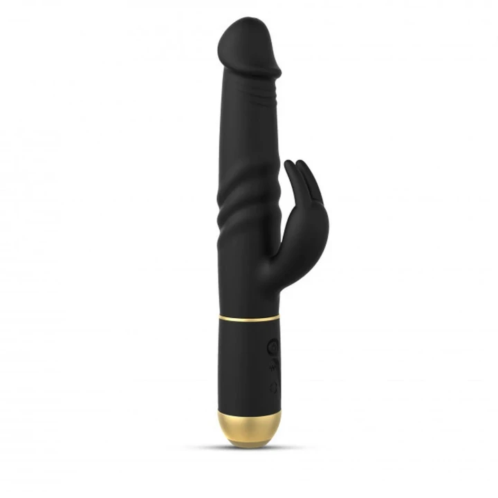 Wibrator Dorcel FURIOUS RABBIT 2.0 - 3w1, 7 trybów wibracji, silikonowy, USB