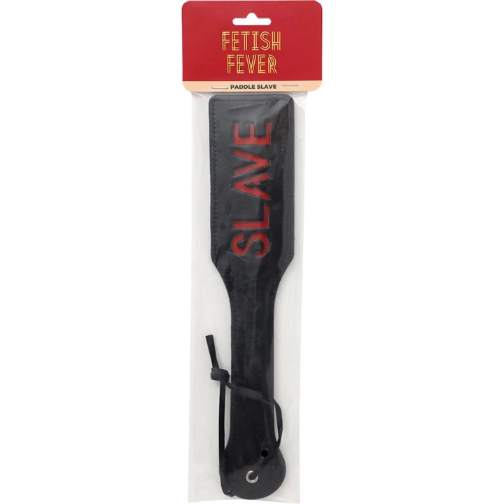Paddle BDSM - Fetish Fever - Wysokiej jakości, czarna, z eleganckimi detalami