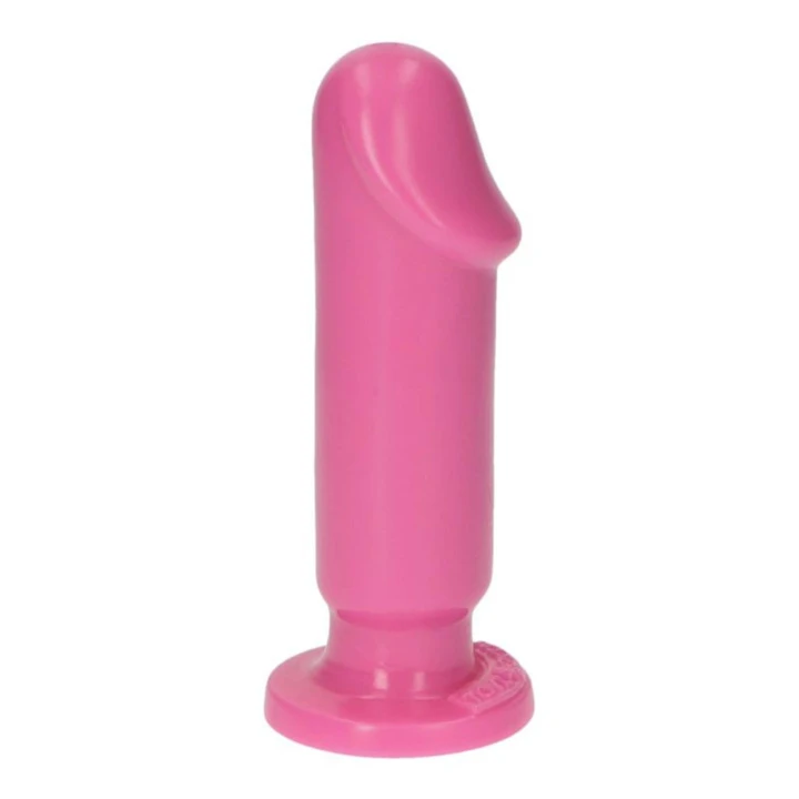 Dildo Caio Pink, standardowa długość, duża średnica, przyssawka do stabilizacji
