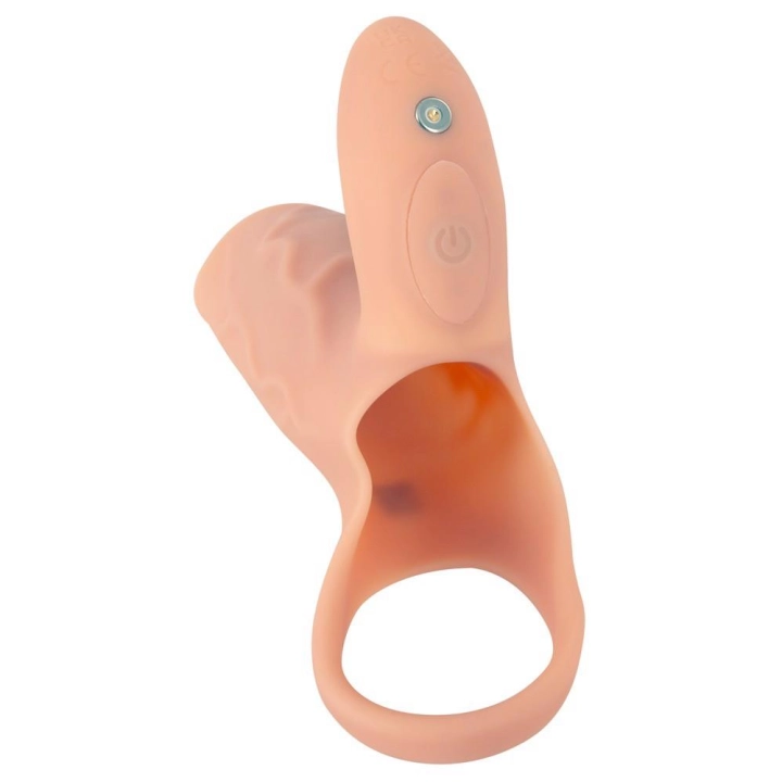 Nakładka masturbacyjna Realistixxx Real Sleeve Clit S, silikon, USB, 10 trybów