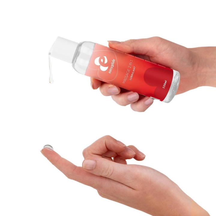 Żel lubrykant do masażu EasyGlide 2‑w‑1 – wodny, neutralny zapach, 150 ml