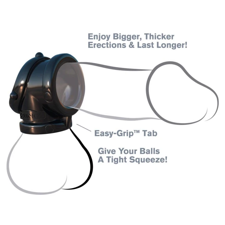 Pierścień penisa z pierścieniem jąder Rock Hard, TPR, trwałość 7 cm, elastyczny