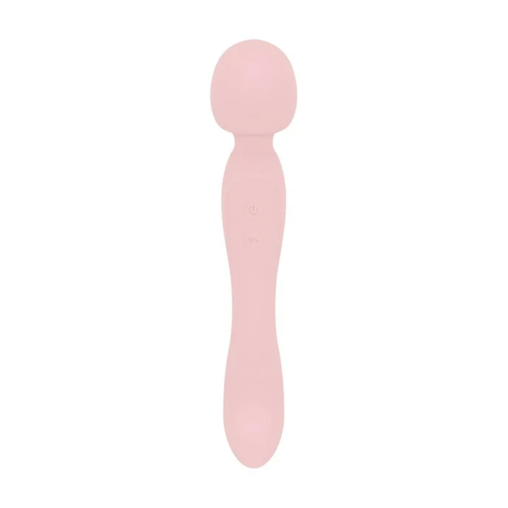 Wibrator typu wand Simi - 24,4 cm, 10 trybów wibracji, silikon medyczny, różowy