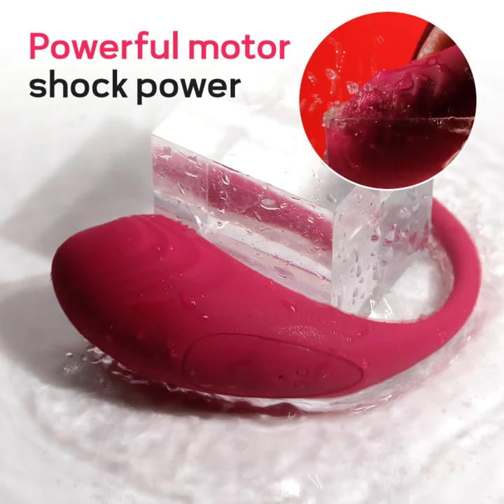 Wibrator analny App Love Egg, silikonowy, sterowany aplikacją, 9 prędkości