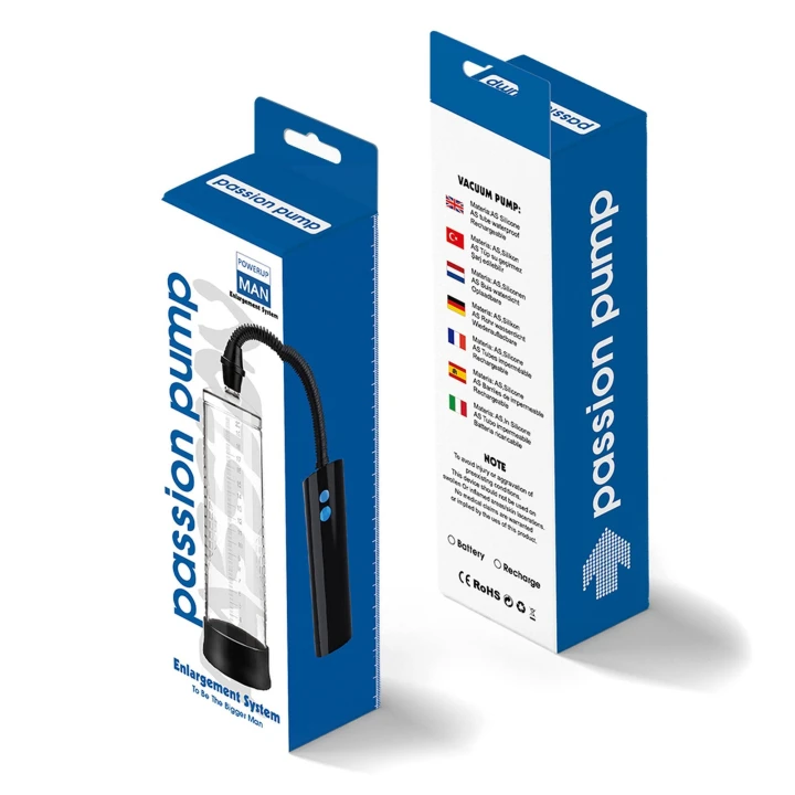 Pompka próżniowa USB Powerpump z regulacją mocy i silikonową powierzchnią