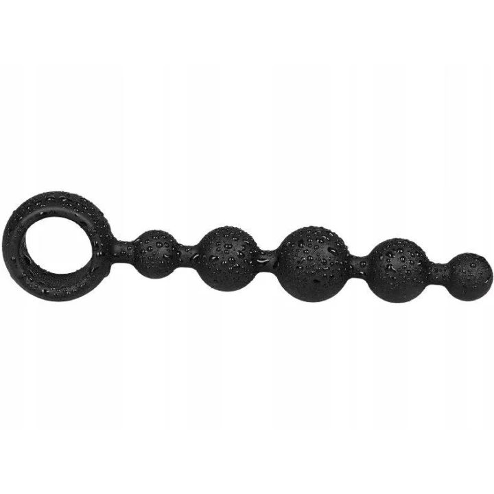 Zabawka analna Joyballs Wave, silikon medyczny, wodoodporna, 17,5 cm