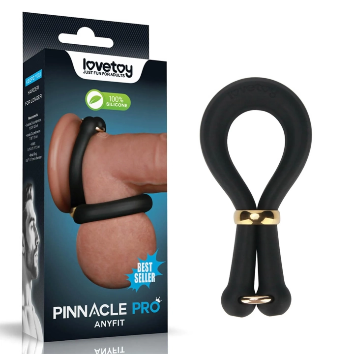 Pierścień silikonowy AnyFit Pro – regulowany, podwójna pętla, medyczny silikon, 18 cm